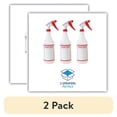 thumbnail image 1 of (2 pack) Boardwalk Trigger Spray Bottle, 32 Ounce, Clear and Red, HDPE, 3/Pack, 1 of 8