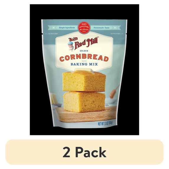 (2 pack) Bob's Red Mill, Cornbread Baking Mix, 13 oz