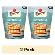(2 pack) Bob's Red Mill Homestyle Buttermilk Pancake & Waffle Mix 20 oz