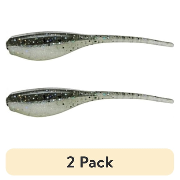 (2 pack) Bobby Garland Baby Shad Crappie Bait 2" Threadfin Shad 18 Count
