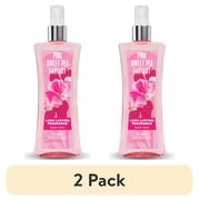 2 pack Body Fantasies Signature Pink Sweet Pea Fantasy Body Spray, 8 fl.oz.