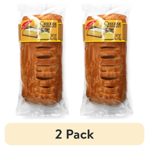 (2 pack) Bon Appetit Shelf-Stable Cheese Croissant Danish, 5 oz
