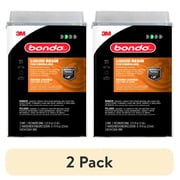 2 pack Bondo Fiberglass Resin, 00404, 0.9 Gallon