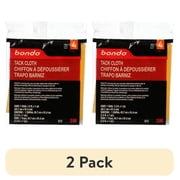 2 pack Bondo Tack Cloth, Long Lasting, 813SRP