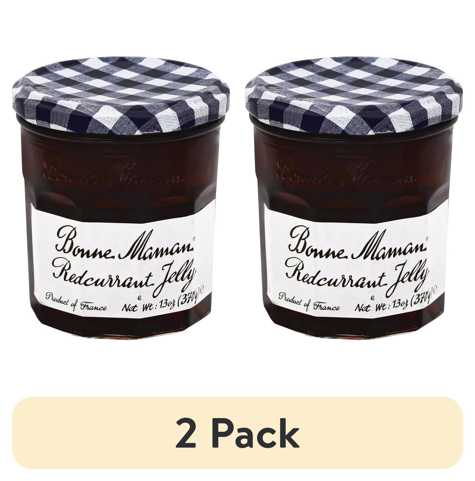 (2 pack) Bonne Maman Jelly Red Currant, 13 Oz