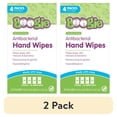 thumbnail image 1 of (2 pack) Boogie Antibacterial Hand Wipes, Hypoallergenic & Alcohol-Free, 80 Count, 1 of 13
