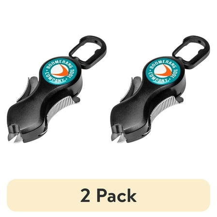 (2 pack) Boomerang Tool SNIP Basic Fishing Line Cutter, Black