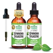 2 pack Botanic Choice Gymnema Sylvestre Liquid Extract , 1 oz