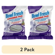 (2 pack) Bowl Fresh Lavender Plus Toilet Bowl Cleaner and Freshener, Rim Hanger, 1.76 oz