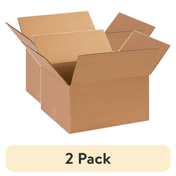 13" x 11" x 7" Shipping Boxes 32 ECT Brown 25/Bundle (13117)