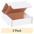 thumbnail image 1 of (2 pack) Box Partners Literature Mailers 9" x 7 1/2" x 3" White 50/Bundle ML973, 1 of 2