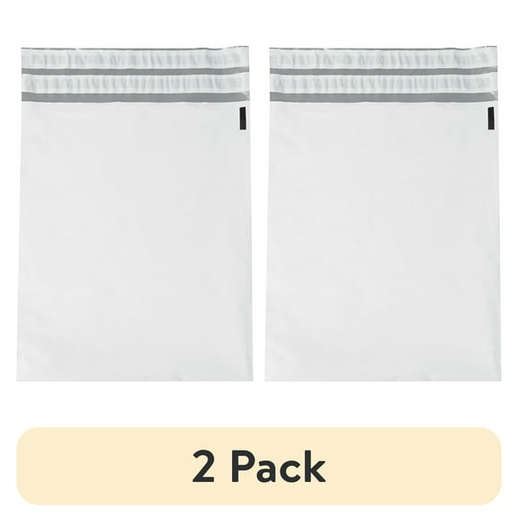 (2 pack) Partners Brand Mailer,Returnable,Poly,19x24",PK100 RPM1924