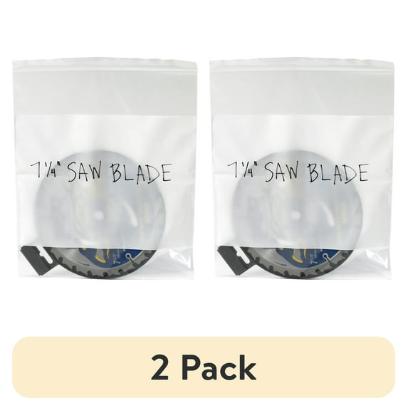 (2 pack) Box Partners White Block Reclosable 6 Mil Poly Bags 8" x 8" Clear 1000/Case PB4026