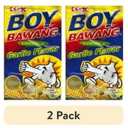 (2 pack) Boy Bawang Cornick Garlic Flavor, 3.54 oz