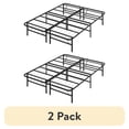 thumbnail image 1 of (2 pack) Boyd Sleep 14" King Size Metal Platform Bed Frame with No-Tool Assembly, Textured Anti-Slip Surface, 1 of 18
