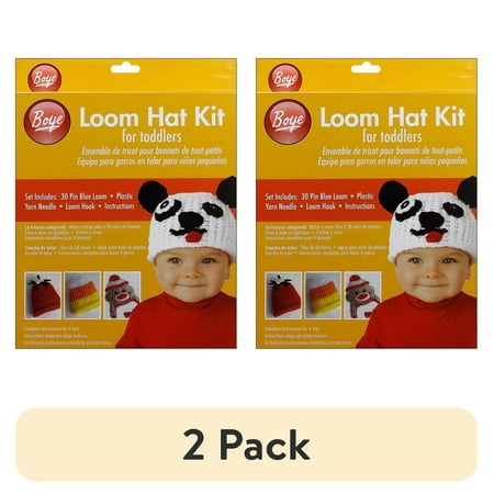 (2 pack) Boye Loom Tool Kit Baby Hat