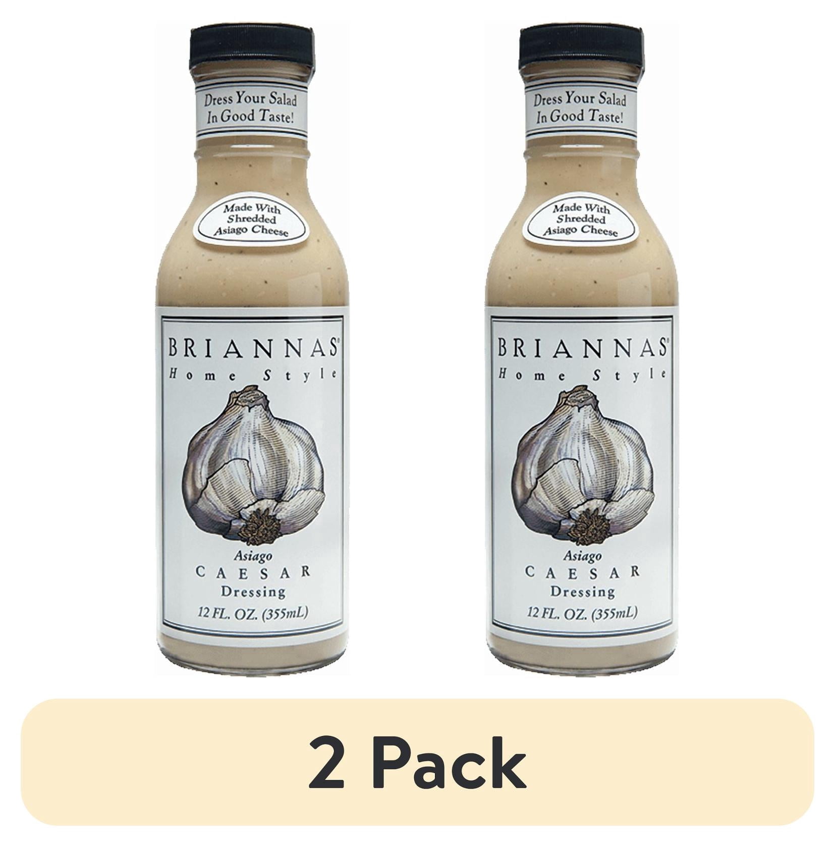 brianna's asiago caesar dressing Briannas Home Style Asiago Caesar Salad Dressing, 12 fl oz