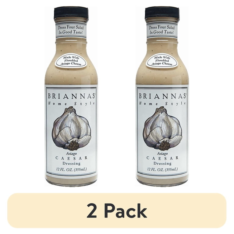 brianna's asiago caesar dressing (2 Pack) Briannas Home Style Dressing, 12 fl oz This is a Caesar Best store-bought Caesar dressing is