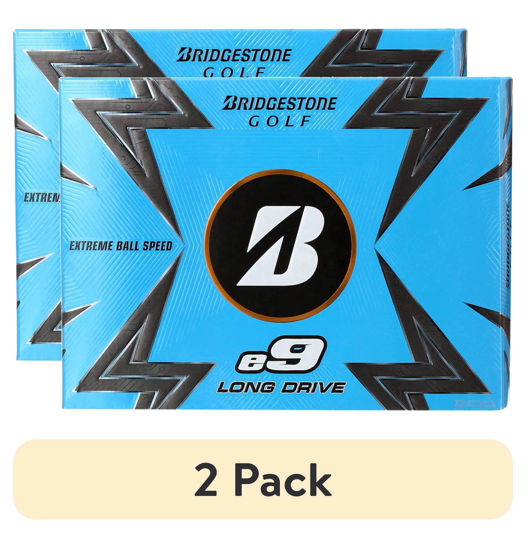 (2 pack) Bridgestone E9 Long Drive Golf Balls for Extreme Distance