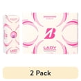 thumbnail image 1 of (2 pack) Bridgestone Lady Precept Pink Golf Balls, 12pk, 1 of 7