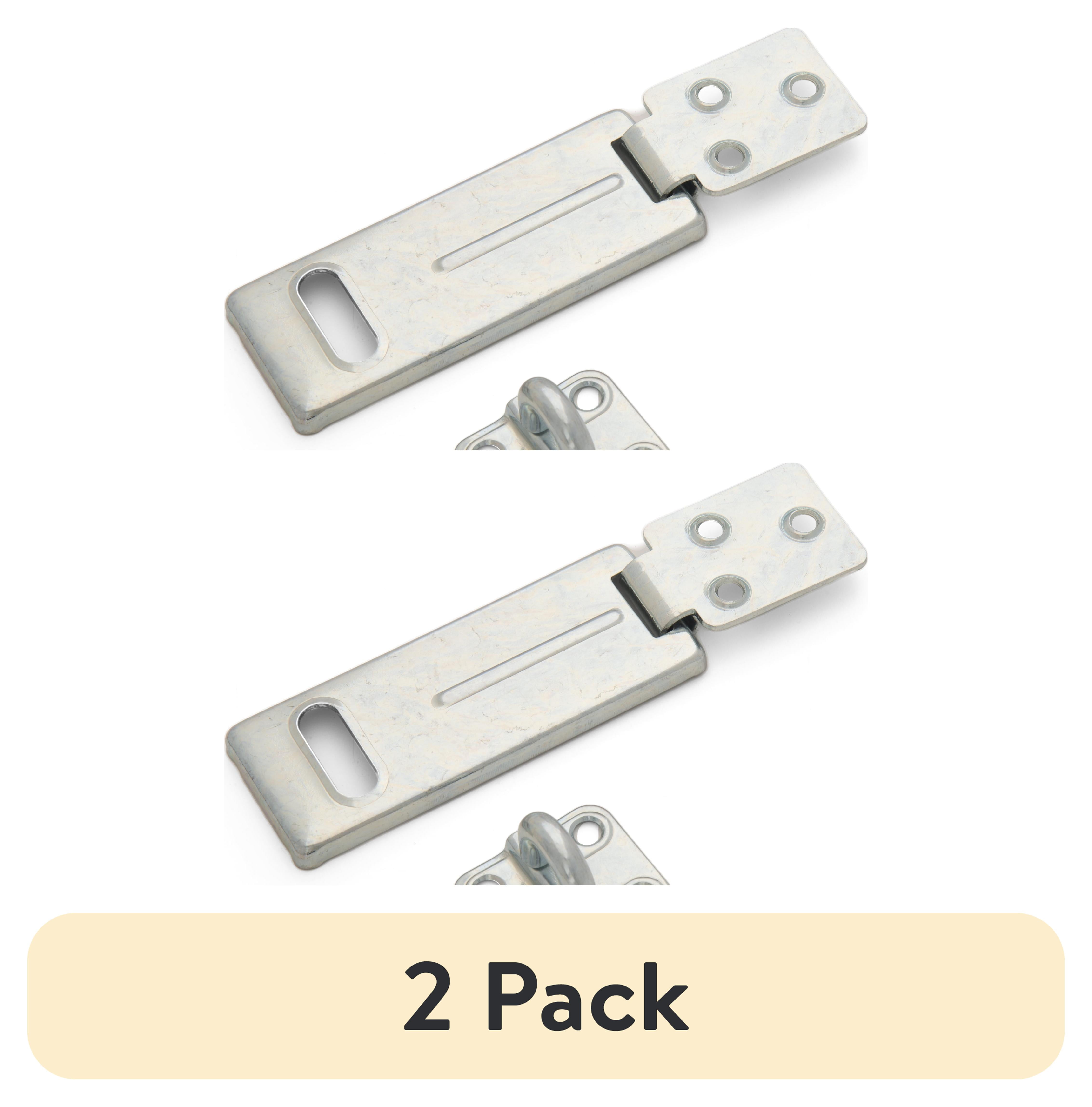 Brinks Zinc-Coated Fixed Staple Hasp with Hardened Steel