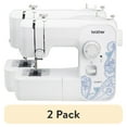 thumbnail image 1 of (2 pack) Brother LX3817 17-Stitch Full-Size Sewing Machine, 1 of 18
