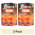 thumbnail image 1 of (2 pack) Bruce's Yams Cut Sweet Potatoes in Syrup, Canned Vegetables, 40 oz, 1 of 7
