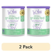 2 pack Bubs 365 Day Grass Fed Whole Milk Infant Formula Powder, Non-GMO, With DHA, ARA, Prebiotics & Probiotics, 20 oz