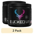 thumbnail image 1 of (2 pack) Bucked Up Pre-Workout Powder Supplement, Miami Vice Flavor, 9.3 oz, 25 Servings, 1 of 8
