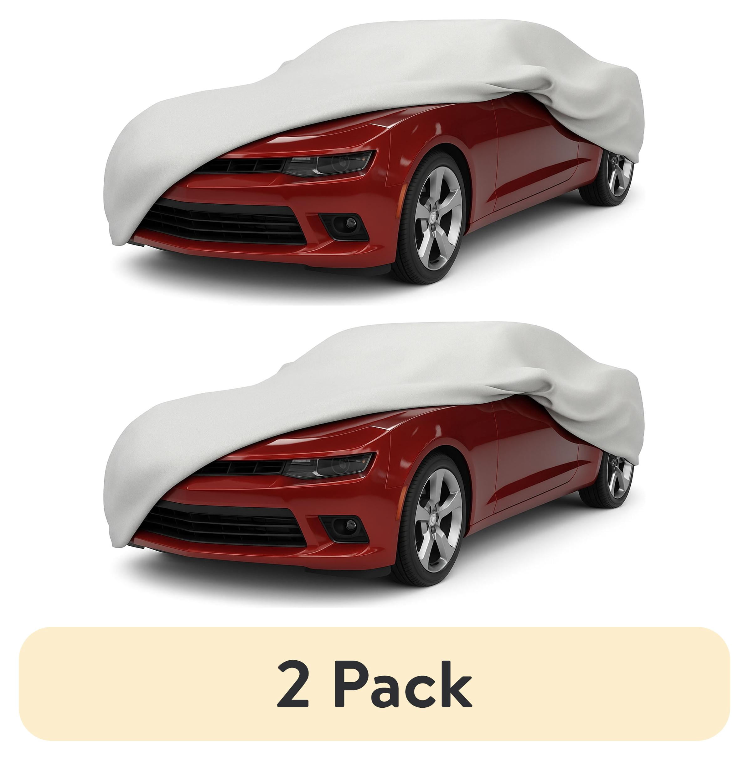 (2 pack) Budge Superior StormBlock™ Car Cover, Waterproof All Weather Outdoor Car Protection, Size 4 for Full Size Vehicles