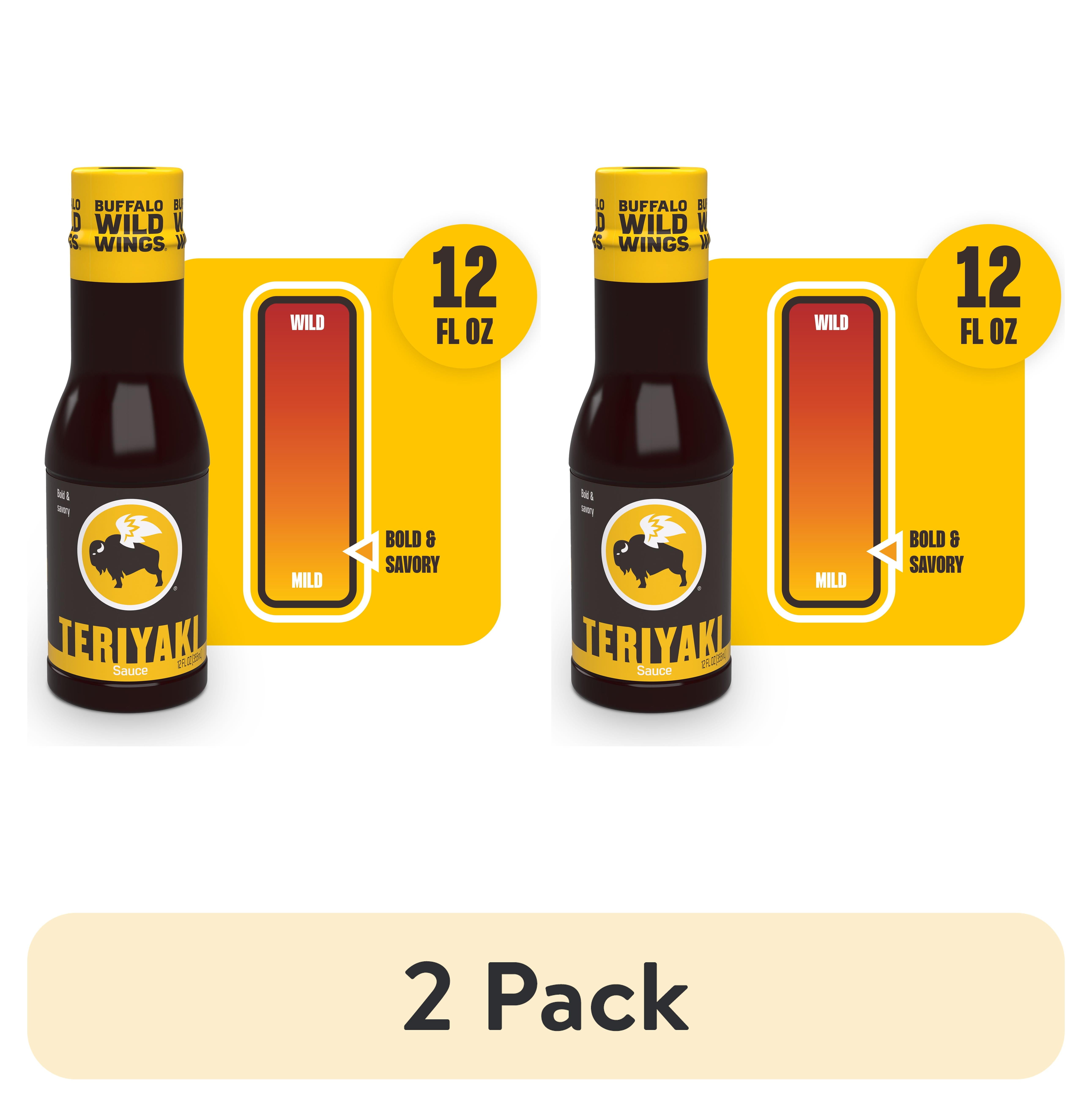 2 pack) Buffalo Wild Wings Teriyaki Sauce, 12 fl. oz. - Walmart.com