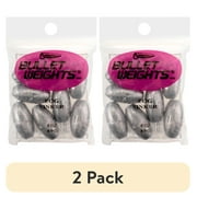 (2 pack) Bullet Weights® 2 Oz. Egg Sinker 8 sinkers