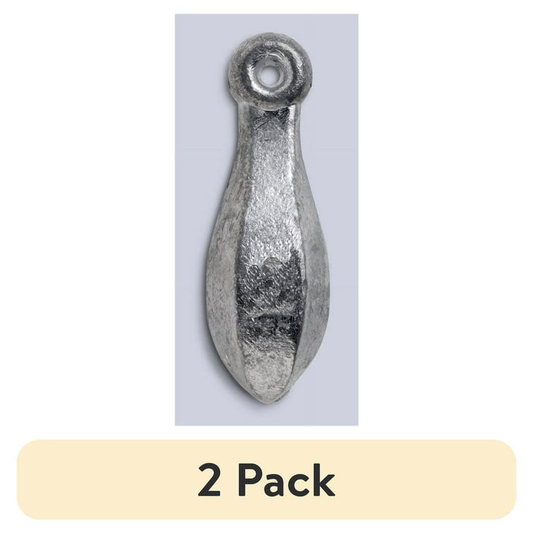 pack) Bullet Weights® BLI5-24 Lead Bank Sinker Sizes oz