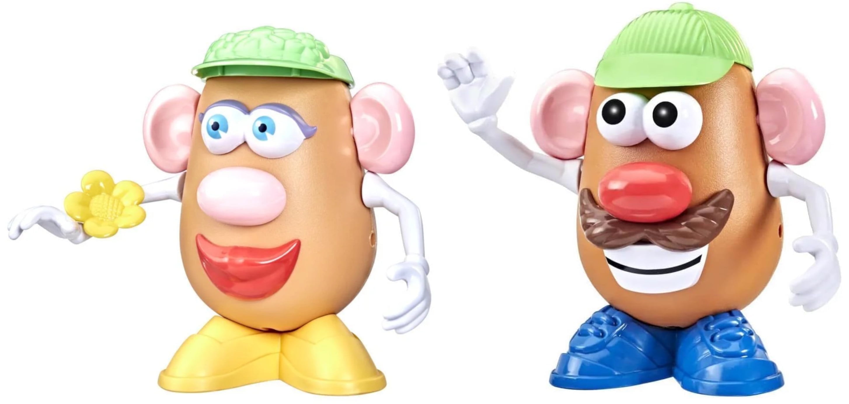 2-pack Bundle - Hasbro Mr. and Mrs. Potato Head with 11 Pieces