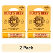 2 pack Burts Bees Beeswax Lip Balm, Natural Origin Lip Care, 1 Tube, 0.15 oz.
