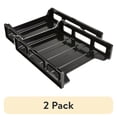 thumbnail image 1 of (2 pack) Business Source, Front-Load Stackable Letter Tray, 1 Each, Black, 1 of 5