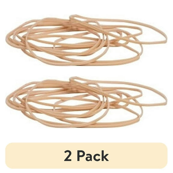 Business Source Rubber Bands 3.5" Length - 62 mil Thickness - 425 / Pack - Natural