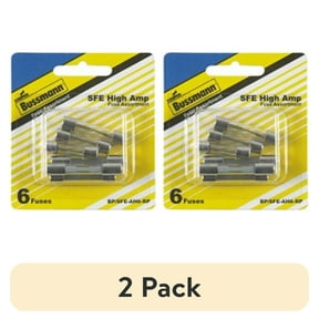 (2 pack) Bussmann Automotive Fuse Kit with 6 Fuses; Fuse Series Included: SFE