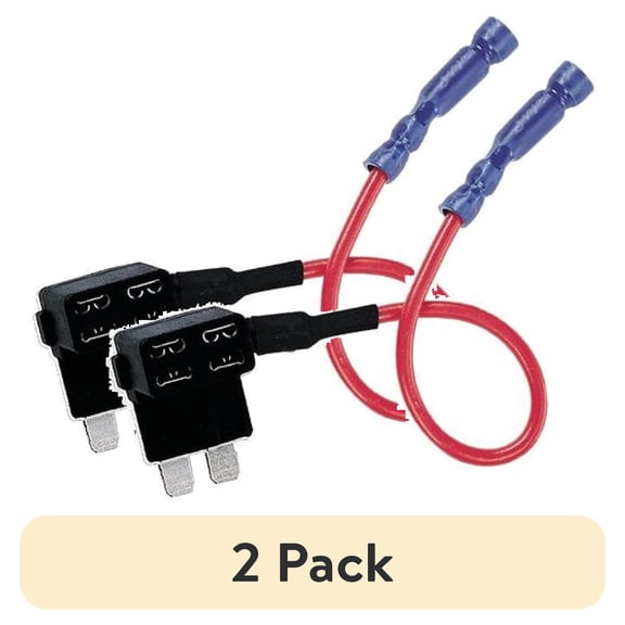 (2 pack) Bussmann Series 16 Gauge Add-a-Circuit for ATM/Mini Auto Blade Fuses