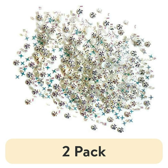 (2 pack) Buttons Galore Doodadz Embellishments-Polar Wind