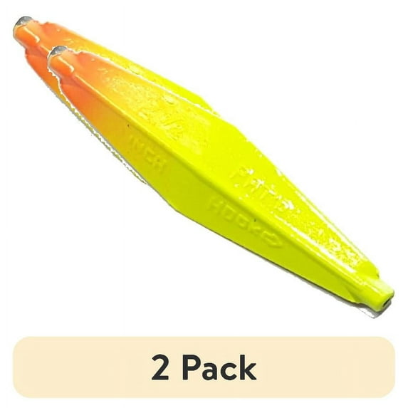 (2 pack) Buzz Bomb BB2.5-YR Buzz Bomb Yellow/Red Salmon Jig 2.5"