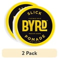 thumbnail image 1 of (2 pack) Byrd Slick Pomades Flexible Hold Medium Sheen Tin Can - 3.35oz, 1 of 8