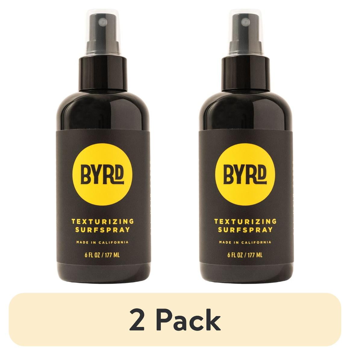 (2 pack) Byrd Texturizing Surfspray Pump Bottle, 6oz