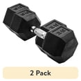 thumbnail interactive-video image 1 of (2 pack) CAP Barbell, 35lb Coated Hex Dumbbell, Single, 1 of 9