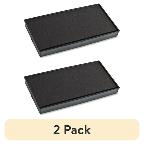 (2 pack) COSCO, COS065484, 2000 Plus Series P10 Replacement Ink Pad, 1 Each