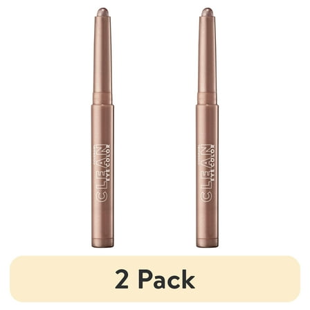(2 pack) COVERGIRL Clean Eye Color Sticks, 328 Bronze Glow, 0.05 oz