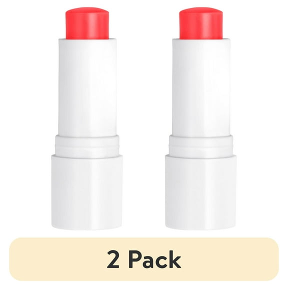 (2 pack) COVERGIRL Clean Fresh Lip Balm, 300 Life Is Pink, 0.14 oz