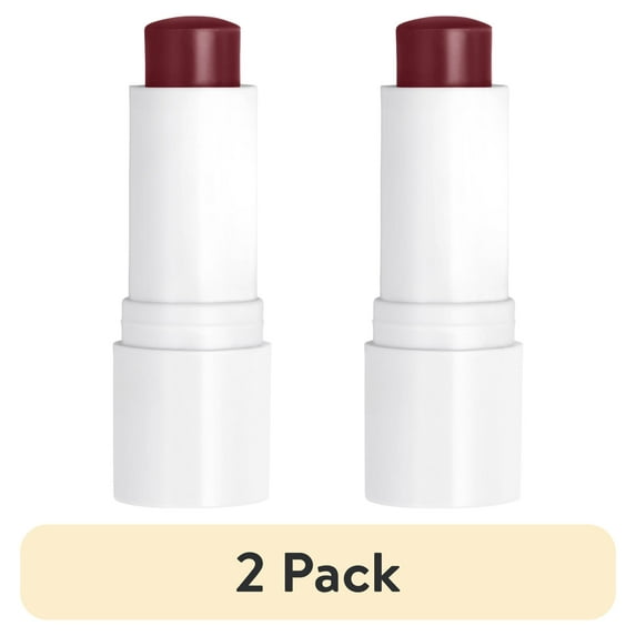 (2 pack) COVERGIRL Clean Fresh Tinted Lip Balm, Bliss You Berry, 0.14 oz