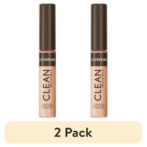 (2 pack) COVERGIRL Clean Invisible Liquid Concealer, 110 Classic Ivory, 0.23 fl oz