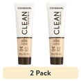 thumbnail interactive-video image 1 of (2 pack) COVERGIRL Clean Invisible Liquid Foundation, 101 Porcelain, 1.0 fl oz, 1 of 16